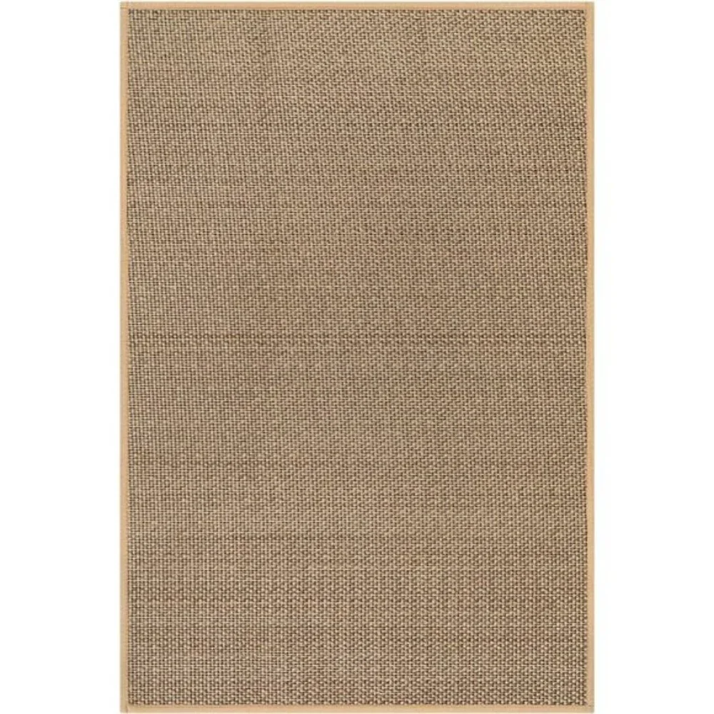 New 2x3 Beige Farmhouse Entryway Rug, Washable, Non-Slip Indoor Door Mat